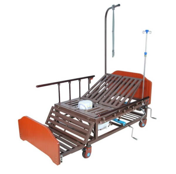 Кровать медицинская с боковым переворачиванием Е-45А (ММ-5124Н-04)